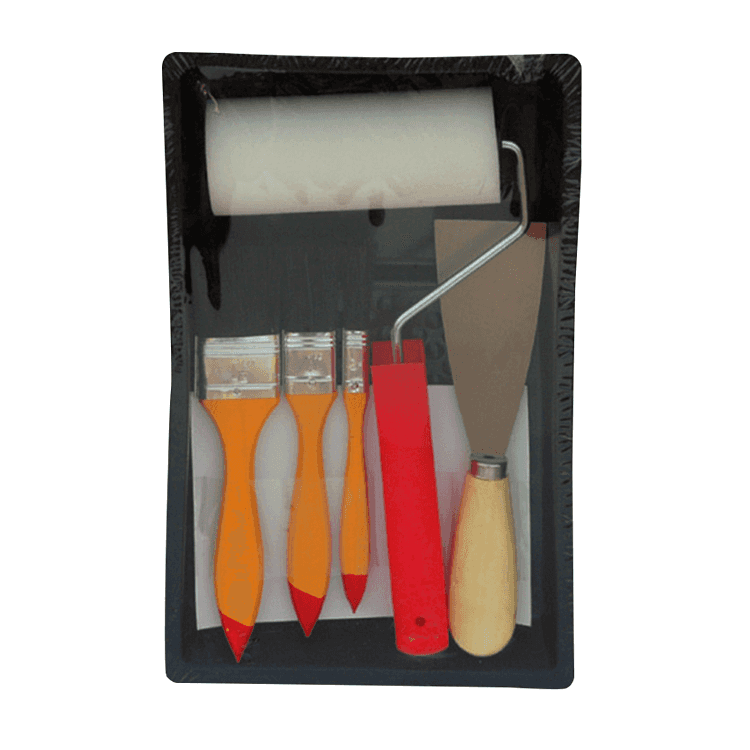 Voordelige decoratiegereedschapset DIY verfgereedschapset Nylon verfrollerborstel