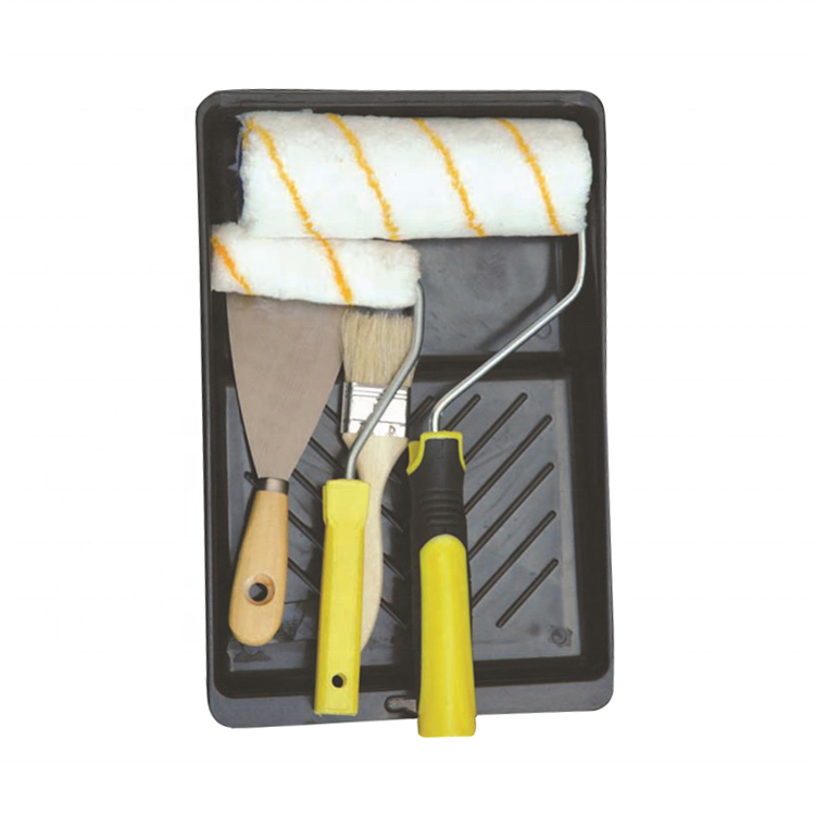 Paint Tray Kits 7PC Schilderen Muur Roller Borstel Set Goedkope Prijs Van Fabrikanten China